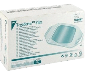 Apósito TEGADERM FILM 6 x 7 cm 1624W Caja Con 50Piezas