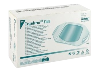 Apósito TEGADERM FILM 6 x 7 cm 1624W Caja Con 50Piezas